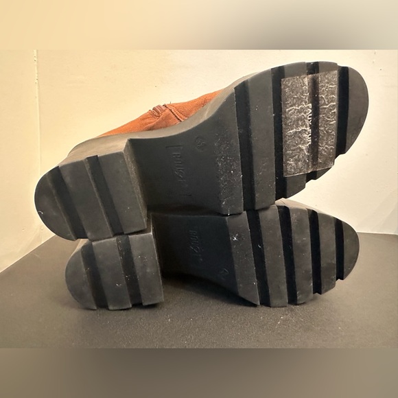 Rouge Women’s Ankle Chunky/Block/Platform Boots - Picture 9 of 12